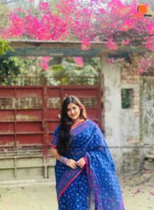 Blue Silk Saree
